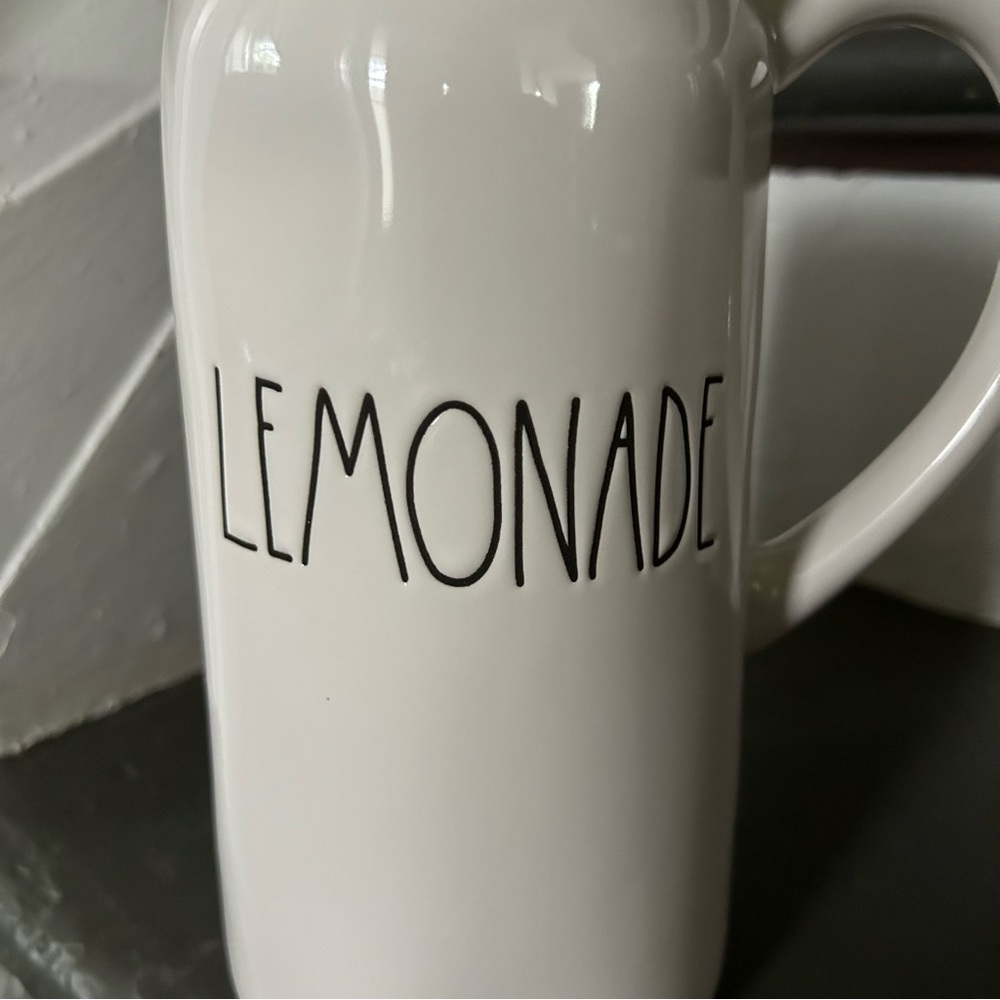 Rae Dunn LEMONADE Pitcher - Picture 2 of 12